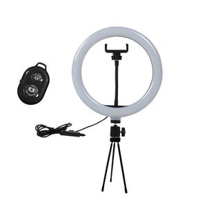 Illuminate Your Content Creation with the Live Ring Fill Light Tripod Bluetooth Set