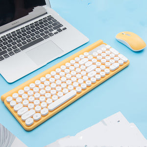 Enhance Your Workspace with the Charging Wireless Keyboard Mouse Set