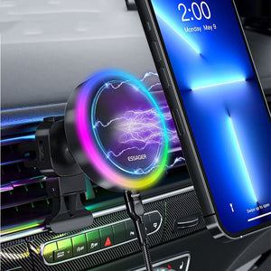 Stay Connected on the Road with Our Wireless Magnetization Car Mount