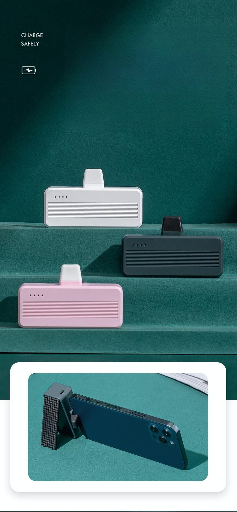 3000 MAh Portable Lightweight Power Bank