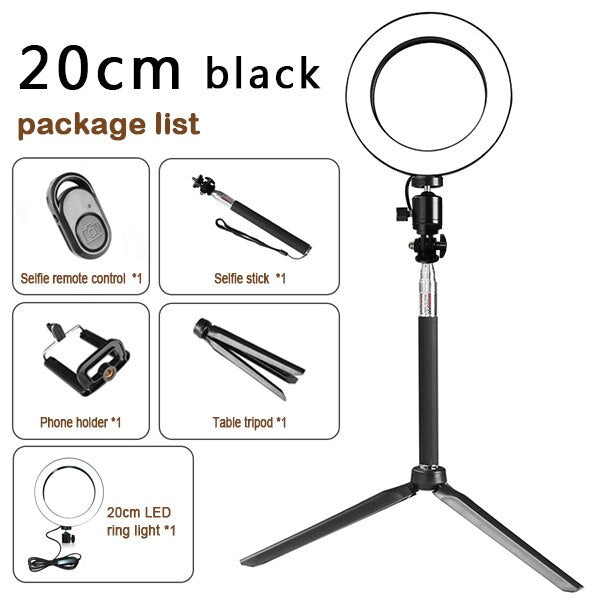Tripod Fill Light Live Ring Light
