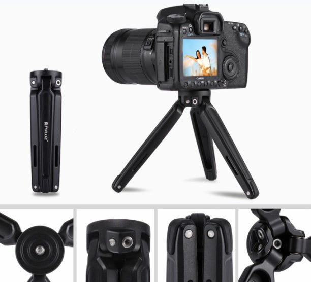 Mobile phone metal mini Desktop tripod