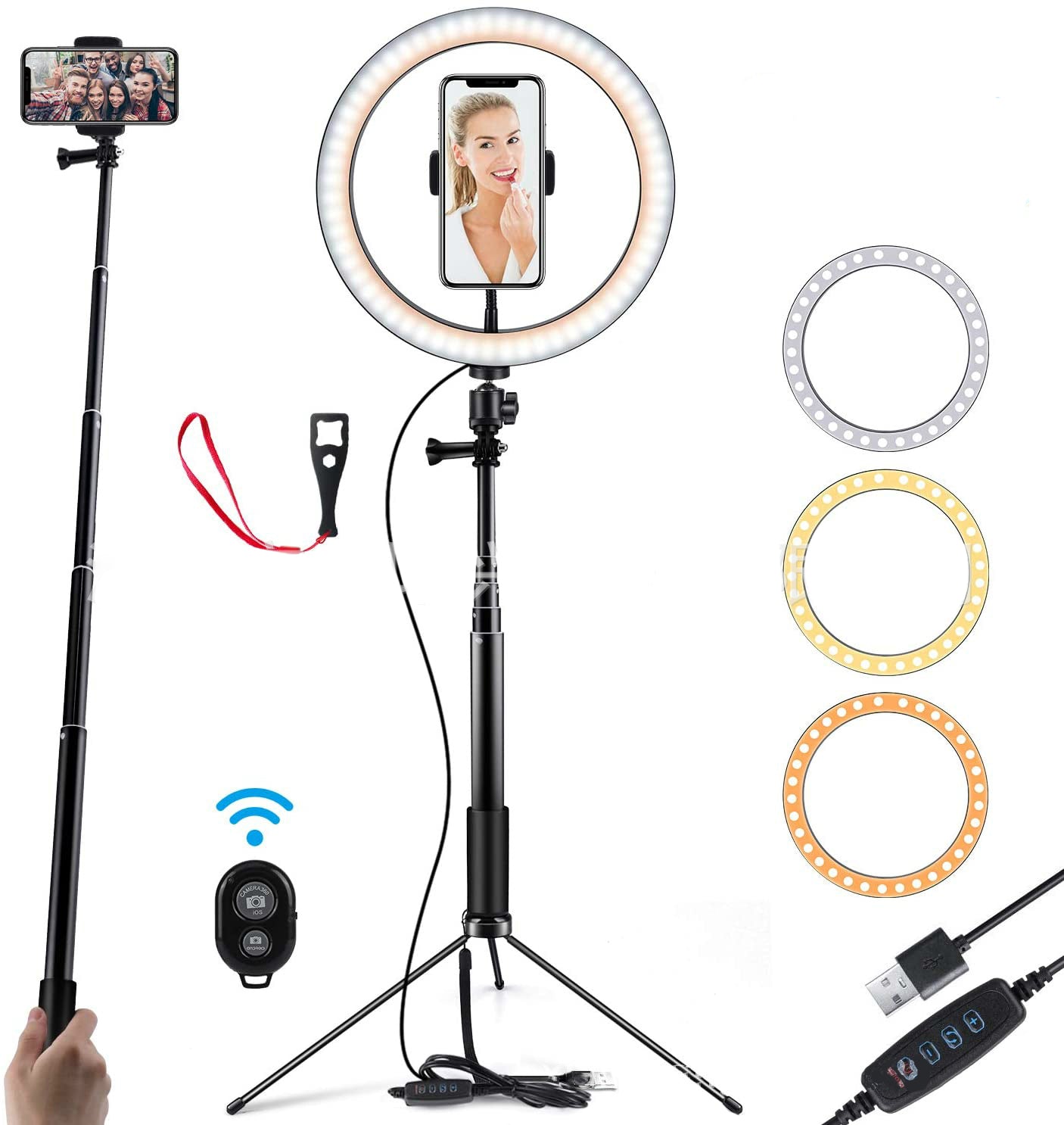 10inch LED Ring Light With Tripod Stand