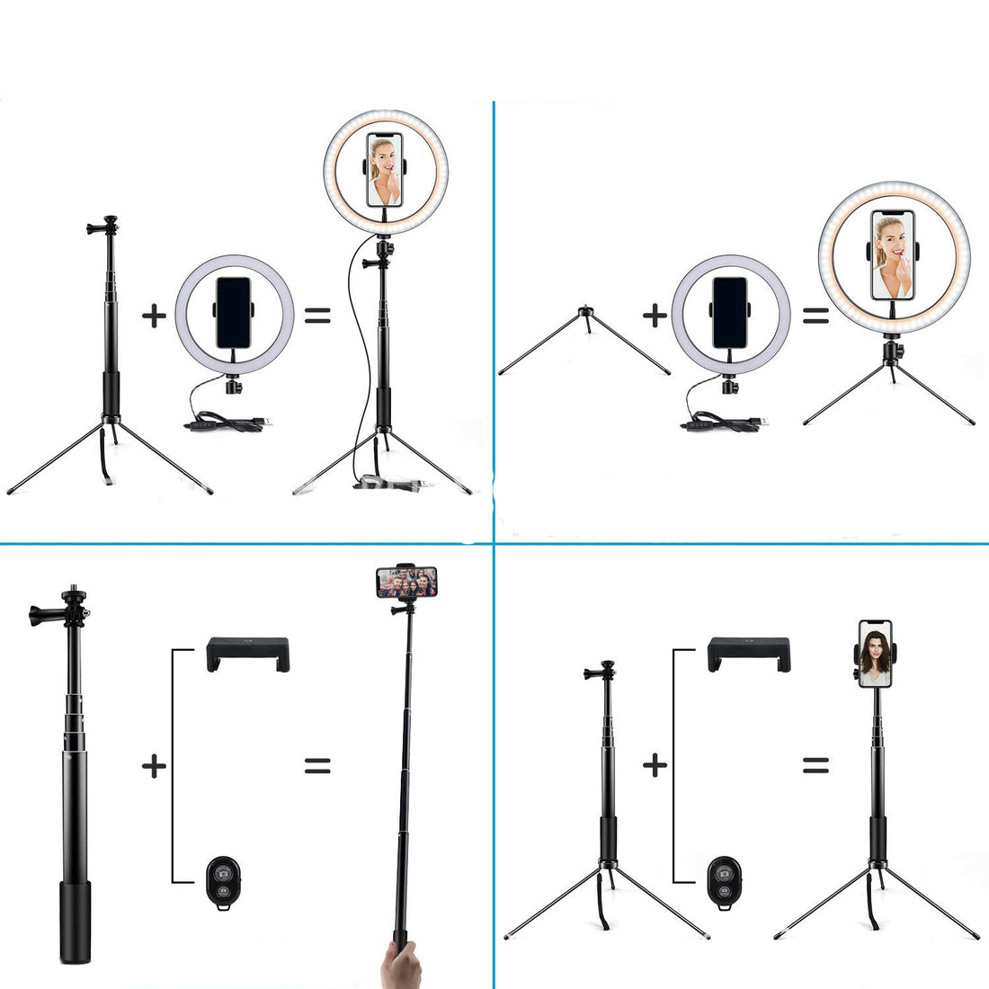 10inch LED Ring Light With Tripod Stand