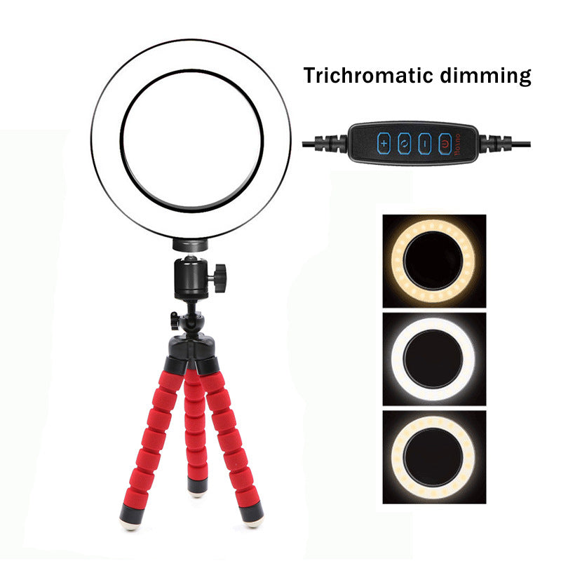 LED Octopus 6 Inch Ring Light