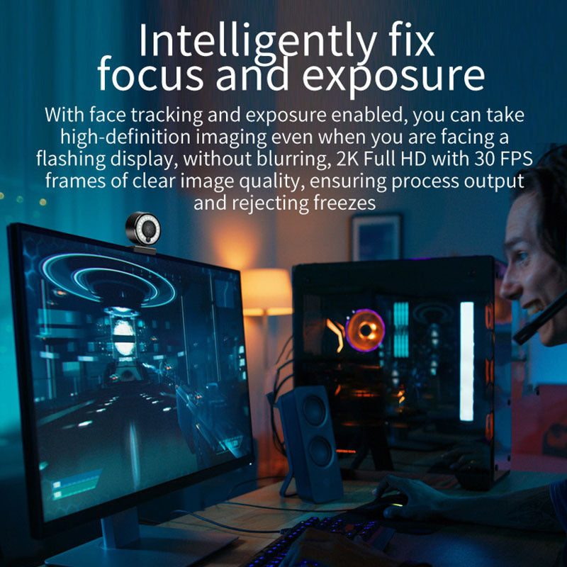 4F Auto Focus Computer Camera