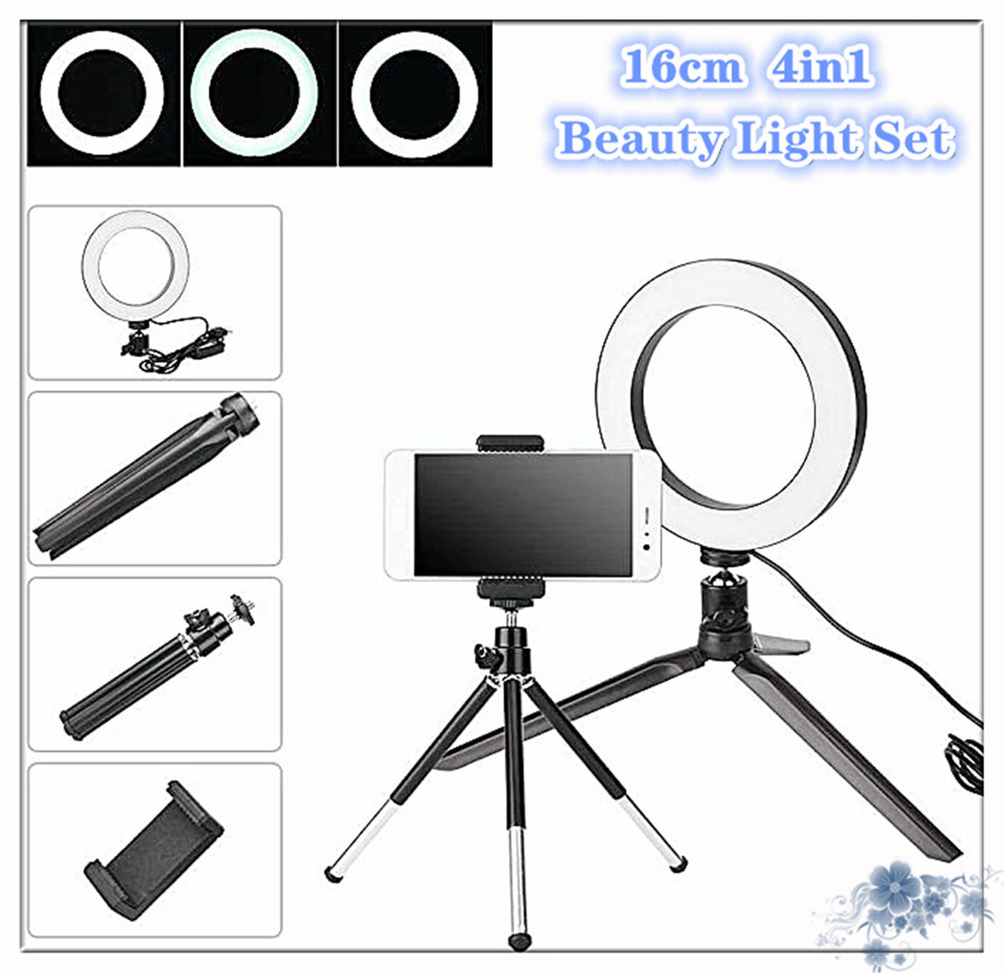 360° rotatable ring light