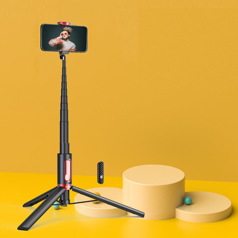 Integrated Outdoor Selfie Mobile Phone Tripod Holder