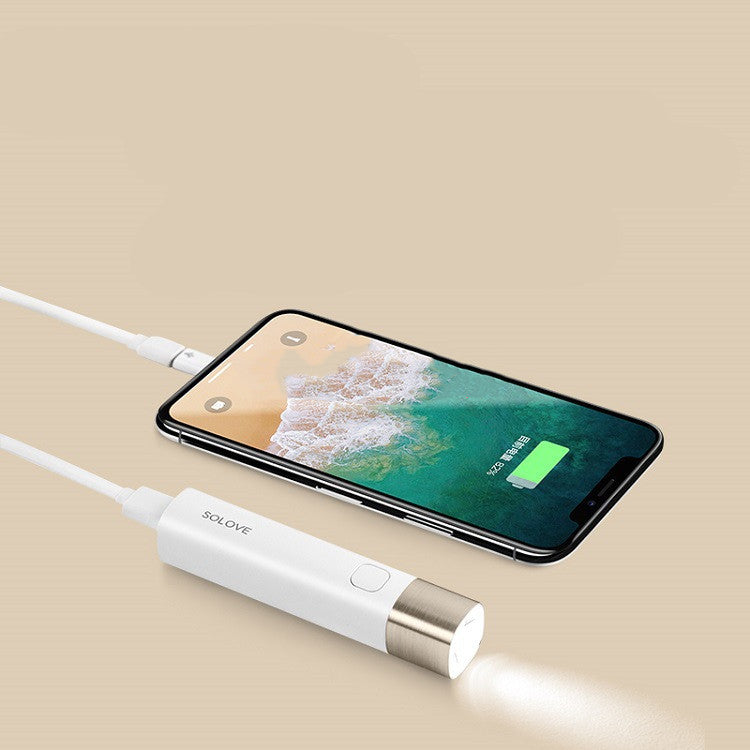 X3S portable flashlight power bank