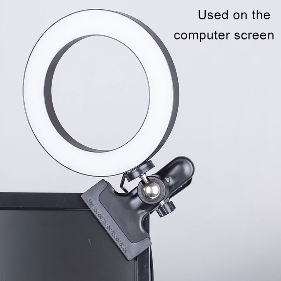 Selfie photography tripod desktop stand fill light