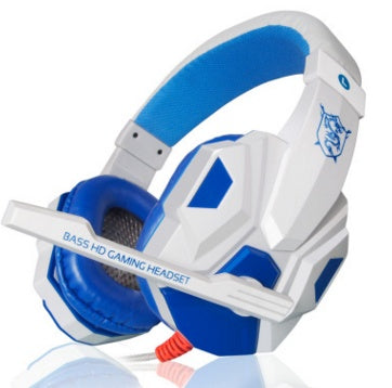 Pu mind blue head game Gaming Headset