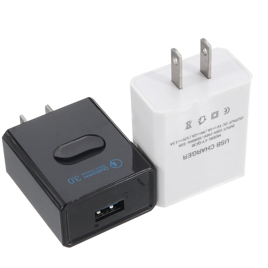 Q C 3.0 Wall Mobile Phone Charger Adapter