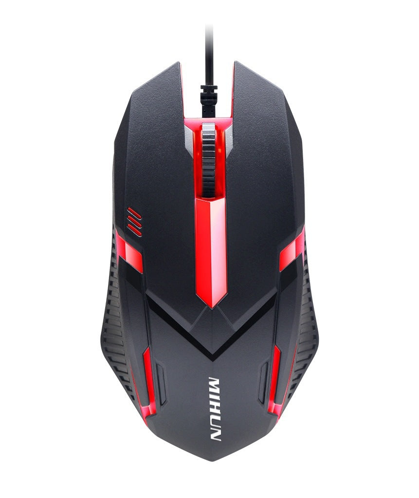 Colorful Luminous Computer Usb Wired Mouse