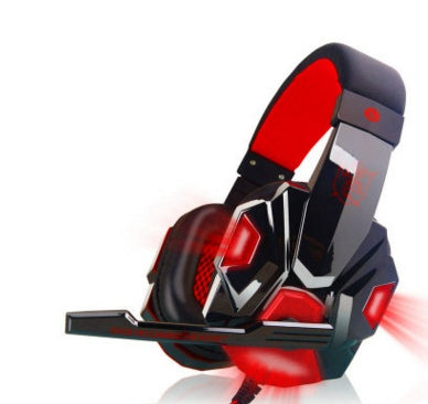 Pu mind blue head game Gaming Headset