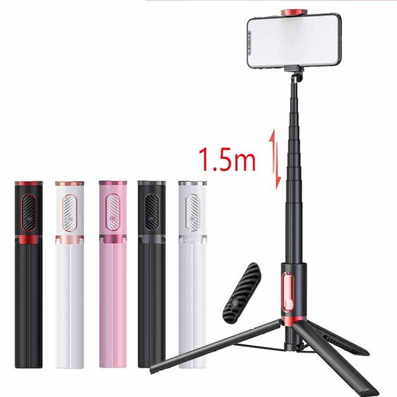 Integrated Outdoor Selfie Mobile Phone Tripod Holder