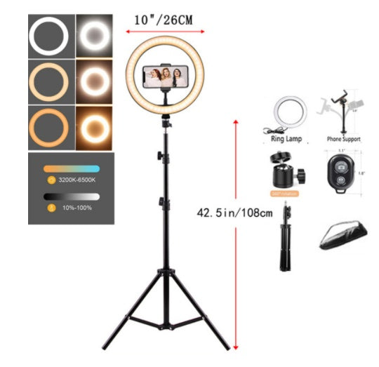 Ring Mobile Phone Holder Bracket Tripod
