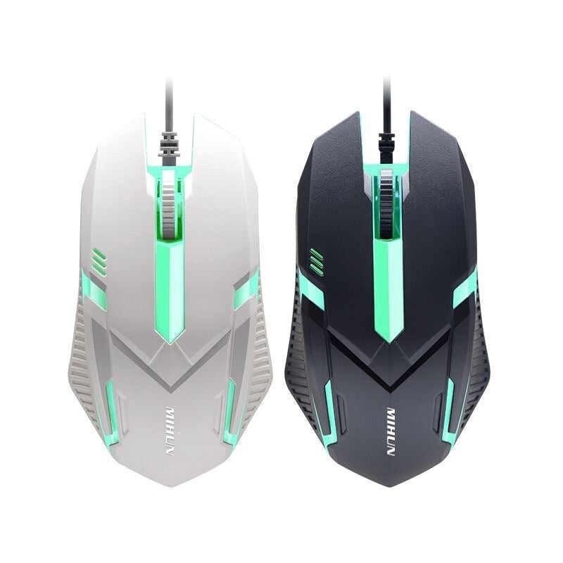 Colorful Luminous Computer Usb Wired Mouse