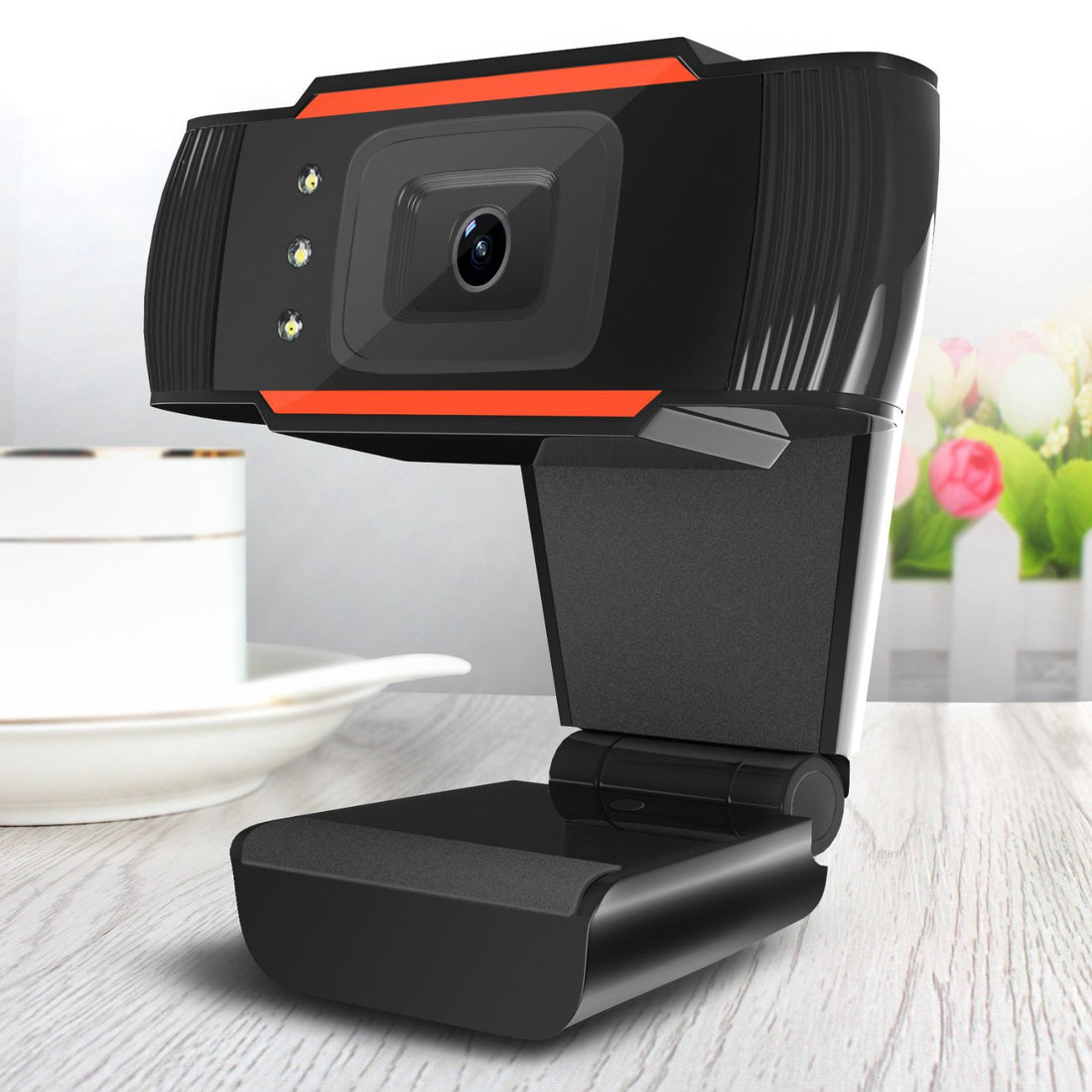 USB High-definition Webcam With Adjustable Brightness