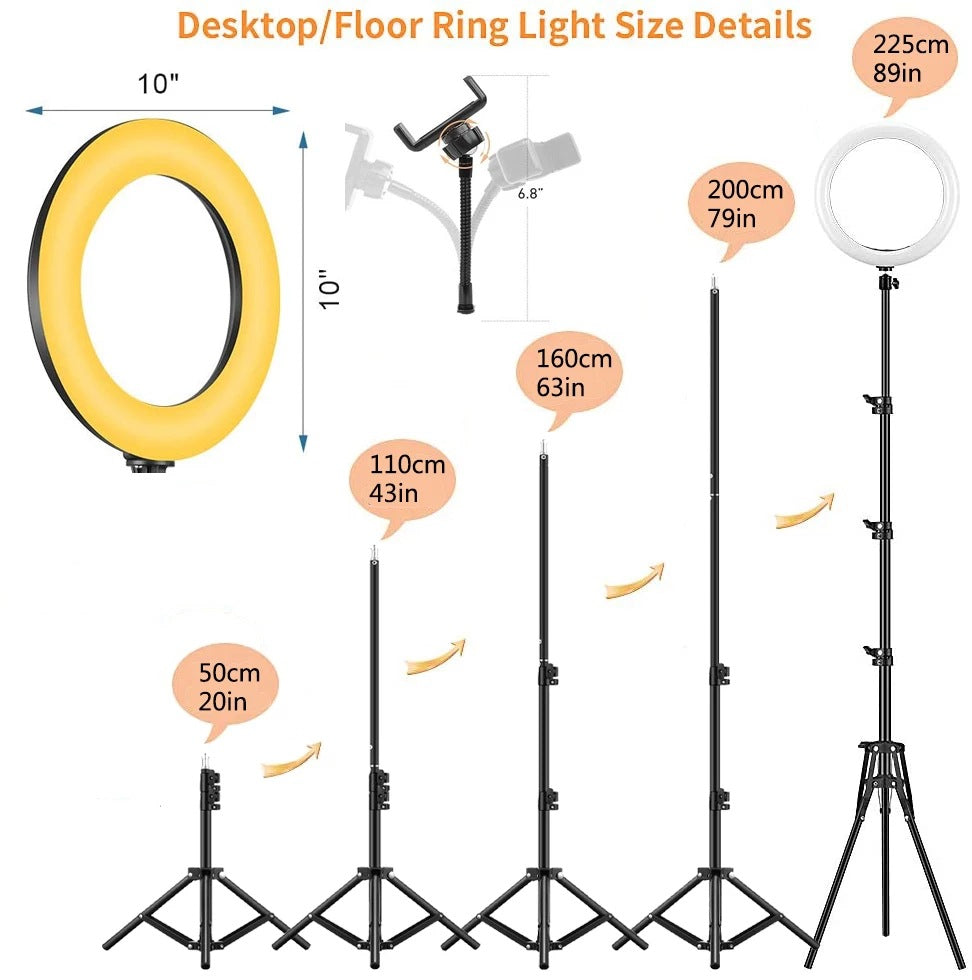 Ring Mobile Phone Holder Bracket Tripod