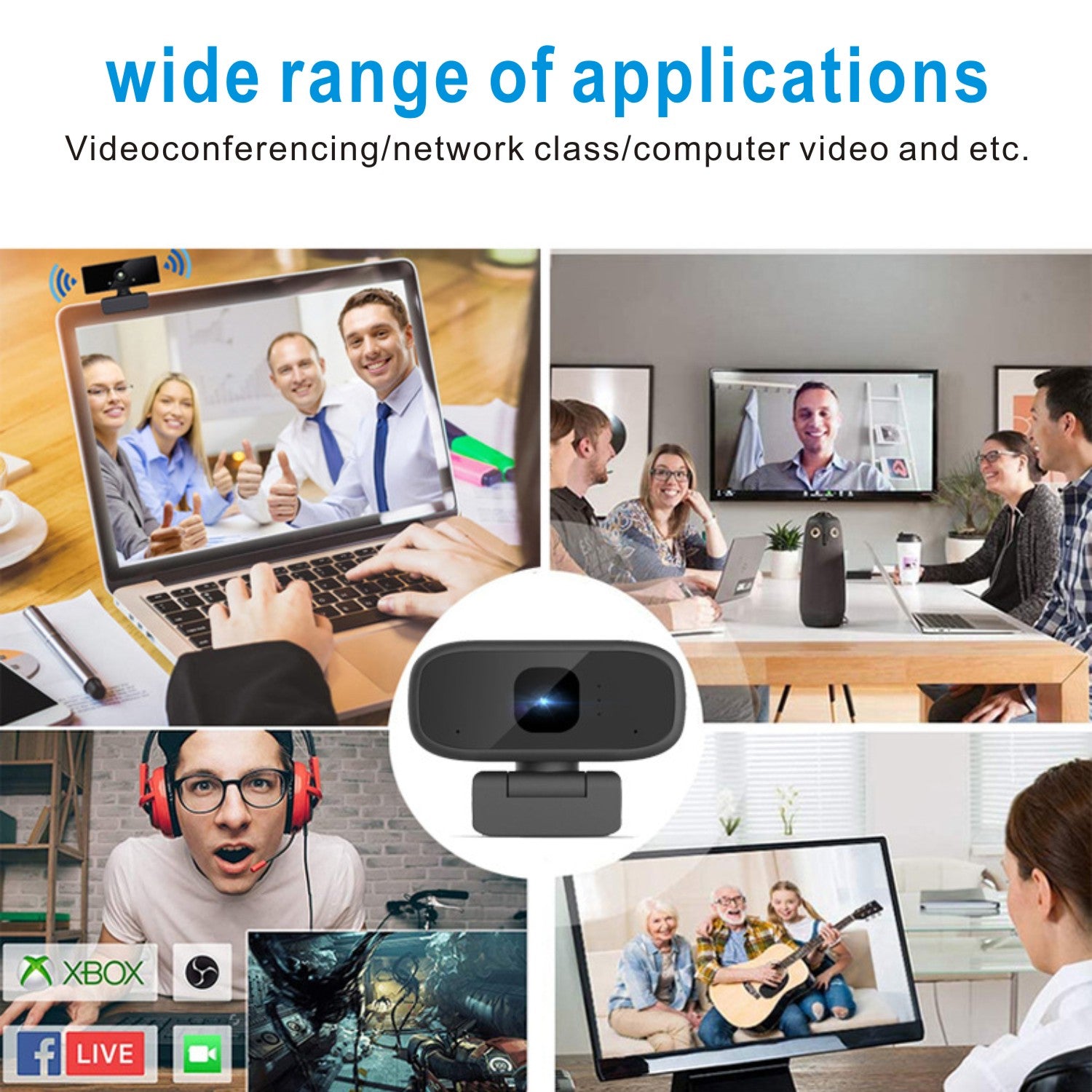 Video Mini Cam With Microphone